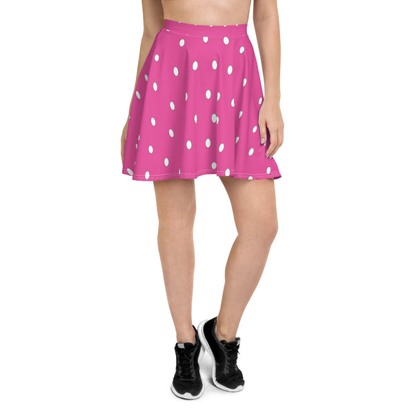 Hoodies4You "Look Like Barbie" "Halloween" Women Pink w/white Polka dot Skirt