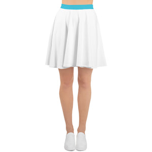 Hoodies4You "Look Like Barbie" "Halloween" Women White/blue Skirt