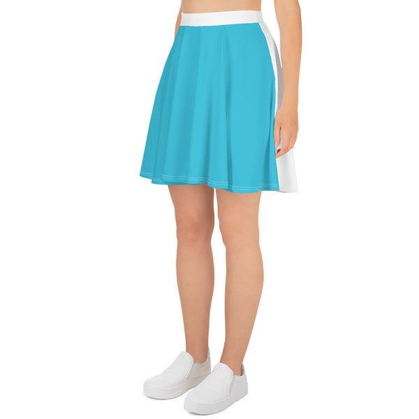 Hoodies4You "Look Like Barbie" "Halloween" Women Blue/white Skirt