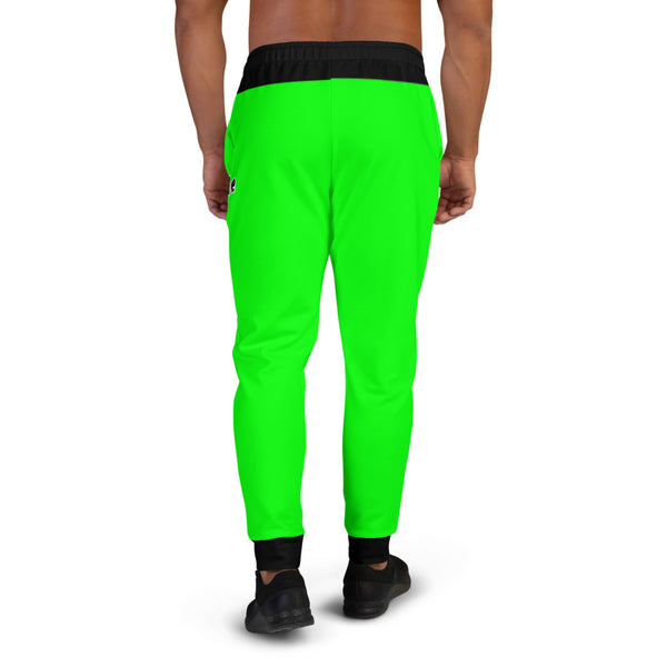 Hoodies4you "Just Me" Neon Green Men's Jogger Pants #14