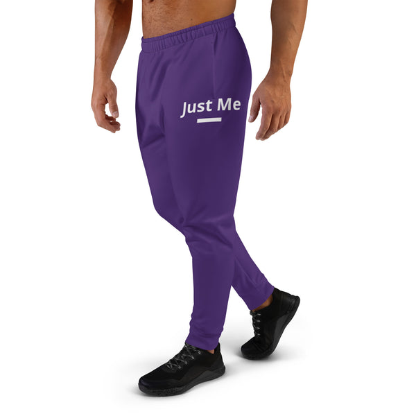 Hoodies4you "Just Me" Purple Men's Jogger Pants