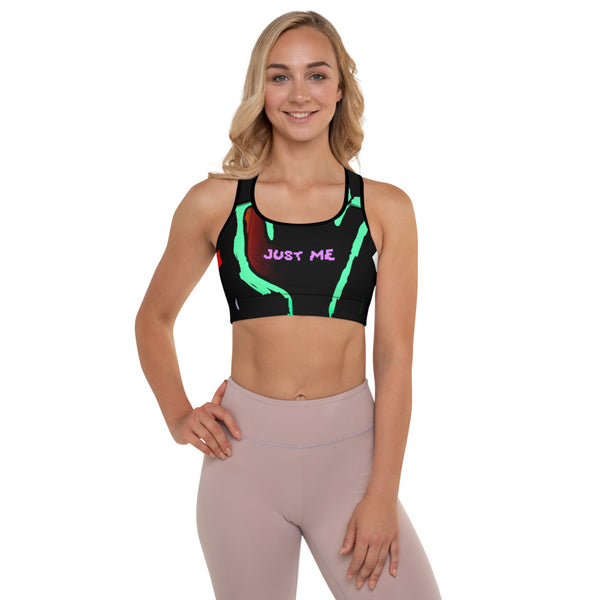 Hoodies4You "Just Me" Padded Sports Bra