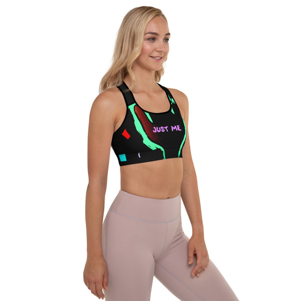Hoodies4You "Just Me" Padded Sports Bra