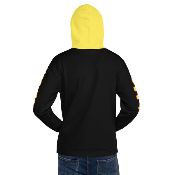 Hoodies4You "Just Me" Trust Your Gut" Black w/Yellow Hood