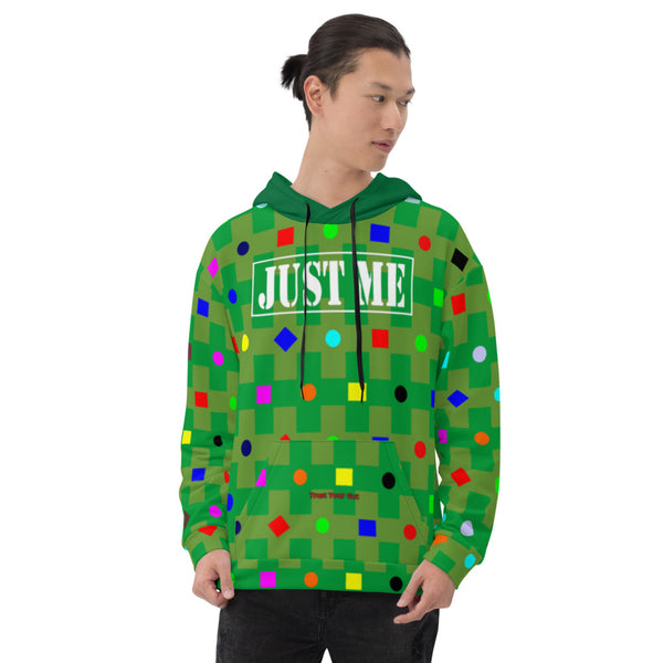 Hoodies4You "Just Me" Hunter Green w/Forest Green Hood