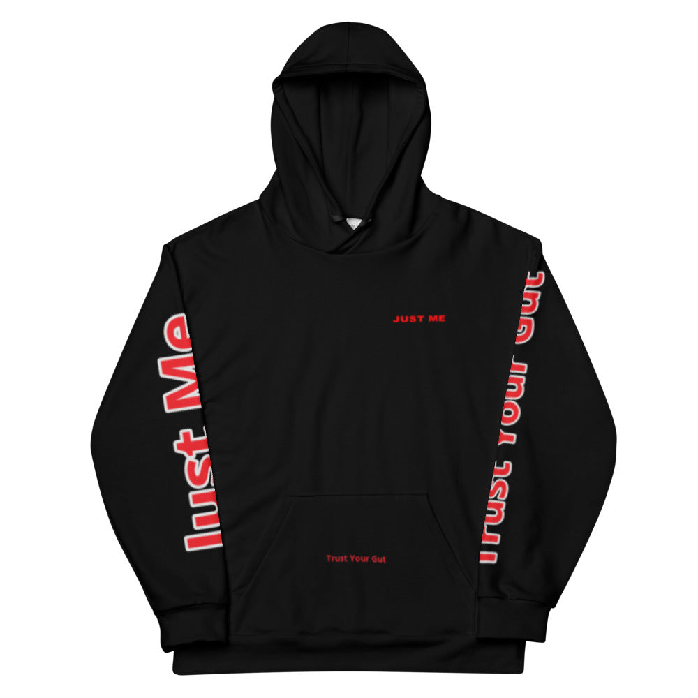 Hoodies4You "Just Me" Black w/Red Letters