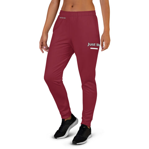 Hoodies4You "Just Me" Ruby Red Women's Joggers #002