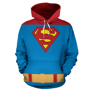 Hoodies4You "Superman" Red and Blue Reg
