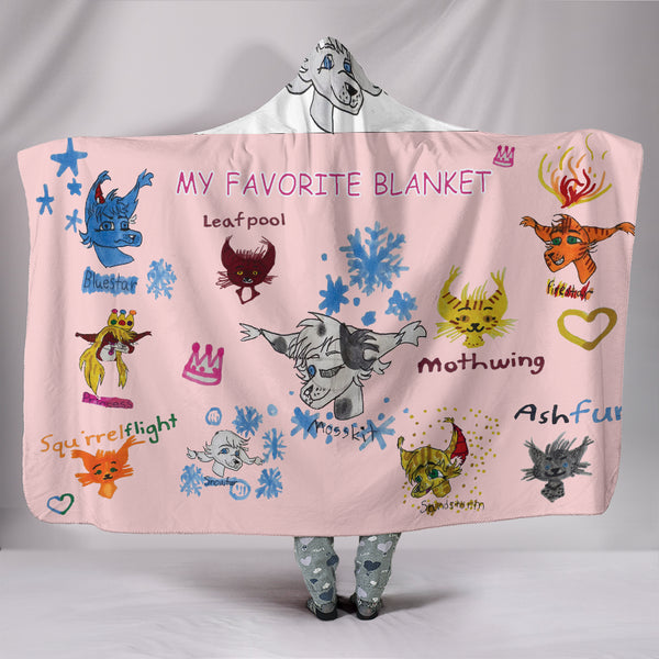 Hoodies4You "My Favorite Blanket" Hoodie Blanket