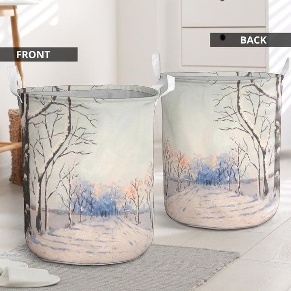 Hoodies4You "Morning Walk" Laundry Baskets Paintings