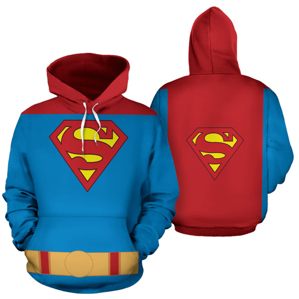 Hoodies4You "Superman" Red and Blue Reg