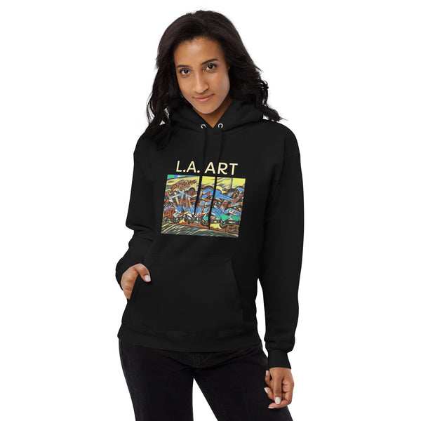 Hoodies4You "L.A. Art" Women Unisex fleece hoodie