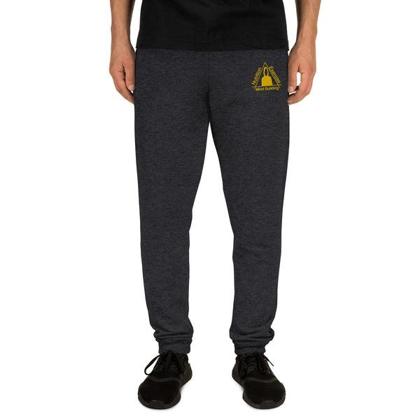 Hoodies4You Just Me "Nutrition, Mind Building and Exercise" Black & Gold Pants Only
